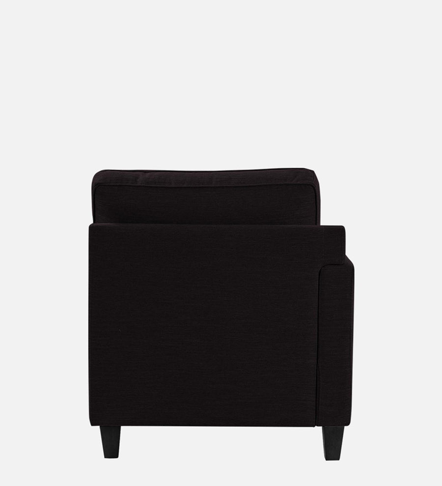 Royee Fabric Lhs Chaise Lounger In Cara Brown Colour With Storage - Febonic Living