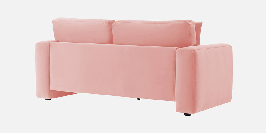 Kosta Velvet 2 Seater Sofa In Millennial Pink Colour - Febonic Living