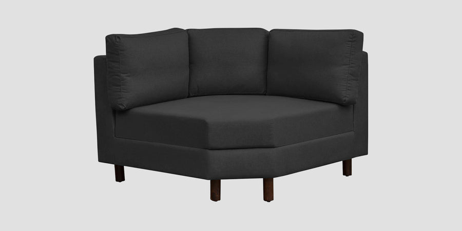 Betty Fabric 6 Seater Lhs Corner Sofa In Stone Grey Colour - Febonic Living
