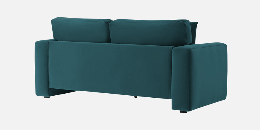 Kosta Velvet 2 Seater Sofa In Arabian Green Colour - Febonic Living