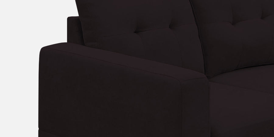 Thomas Fabric 3 Seater Sofa In Cara Brown Colour - Febonic Living