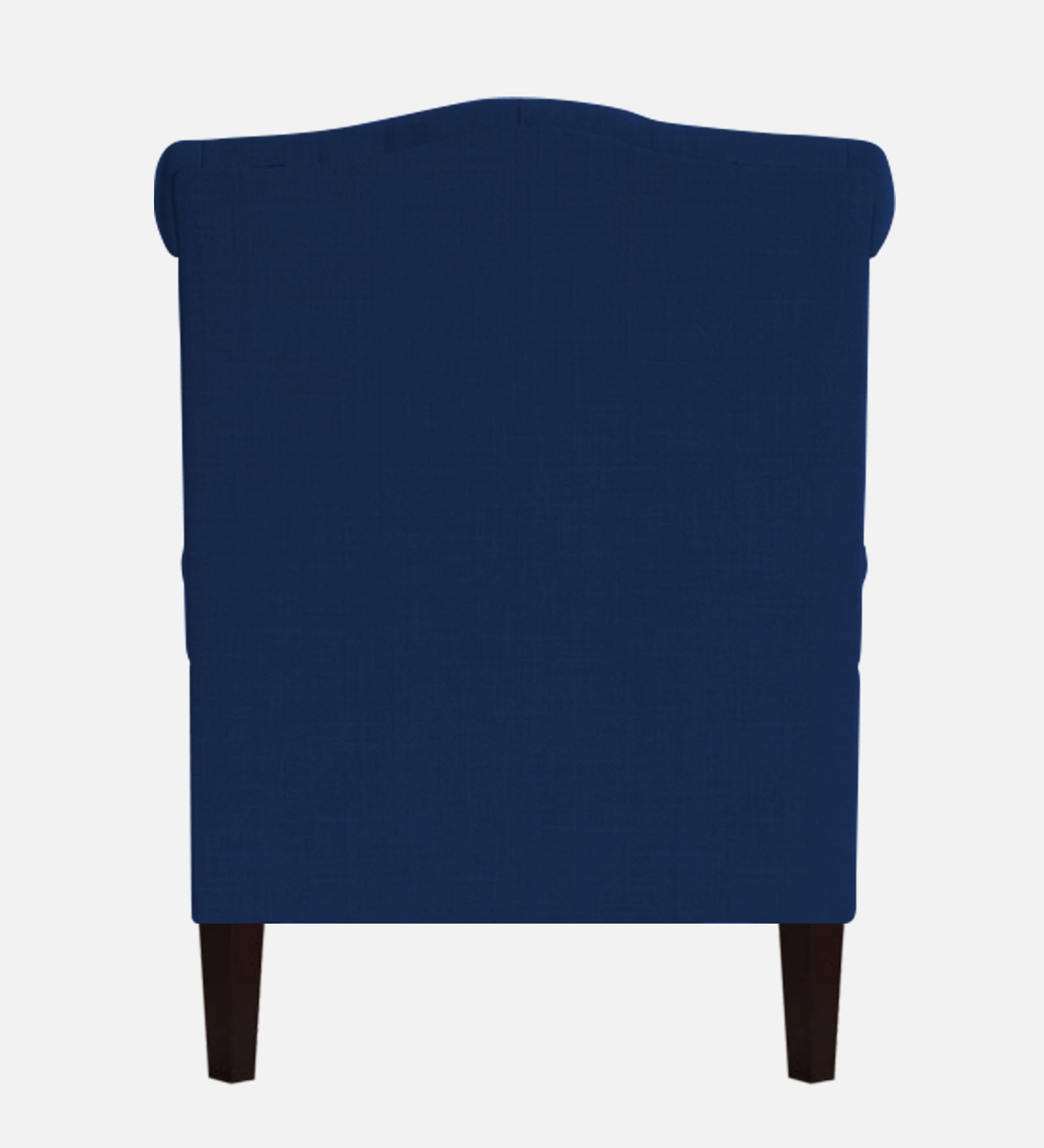 Neyub Fabric Wing Chair in Royal Blue Colour