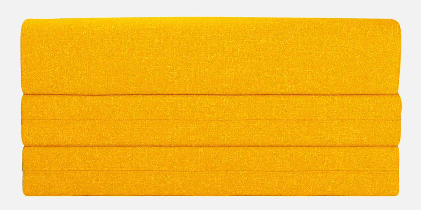 Fleepy Fabric 2 Seater Futon Sofa Cum Bed in Bold Yellow Colour