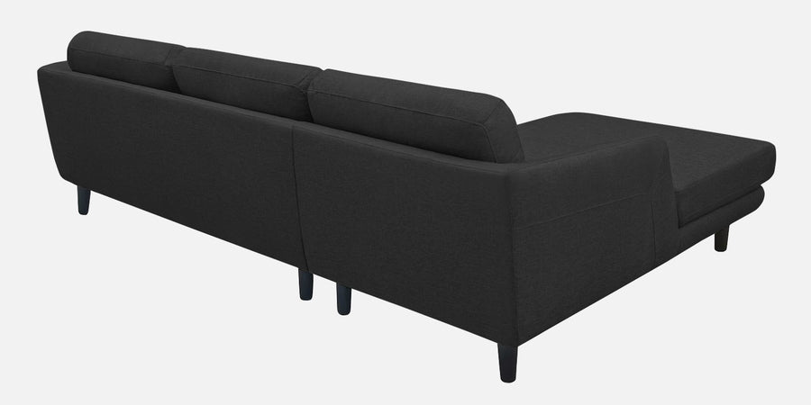 Natasha Velvet Rhs Sectional Sofa 3 Lounger In Hory Grey Colour - Febonic Living