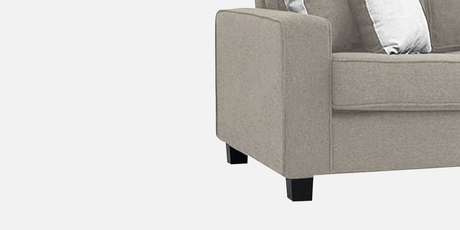 Ladybug Fabric 3 Seater Sofa In Ash Grey Colour - Febonic Living