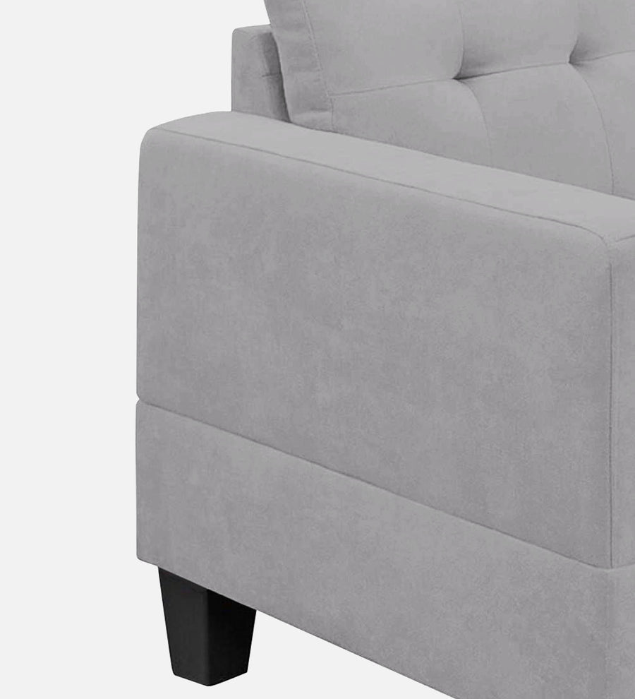 Thomas Fabric 1 Seater Sofa In Lit Grey Colour - Febonic Living