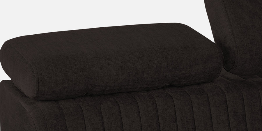 Draco Fabric 3 Seater Sofa In Cara Brown Colour - Febonic Living