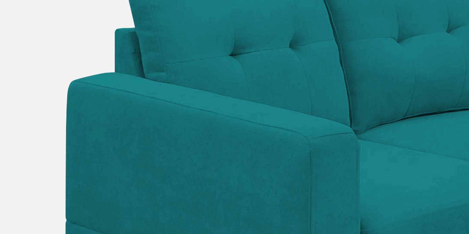 Thomas Fabric 2 Seater Sofa in Sea Green Colour