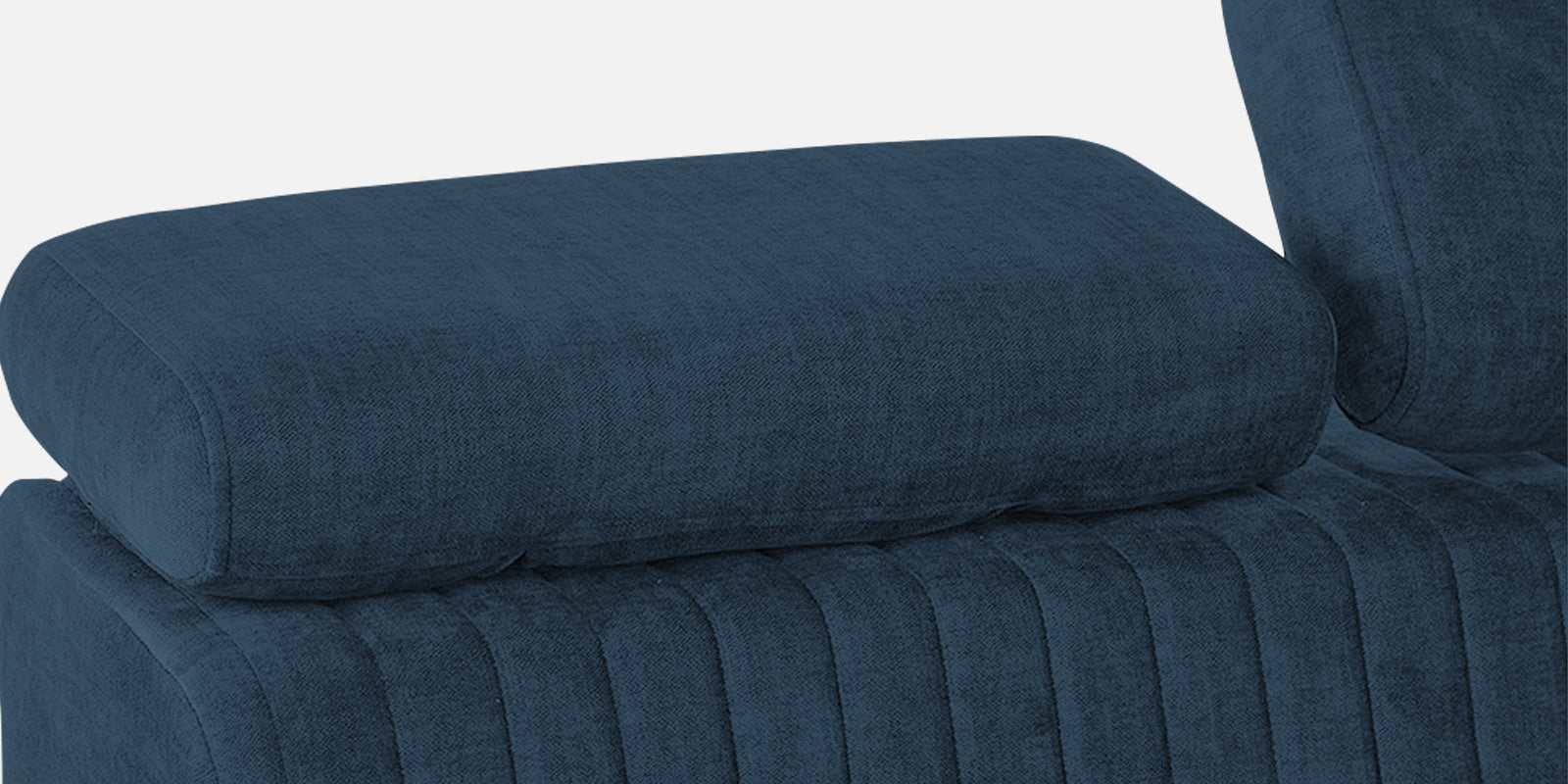 Draco Fabric 3 Seater Sofa In Light Blue Colour - Febonic Living