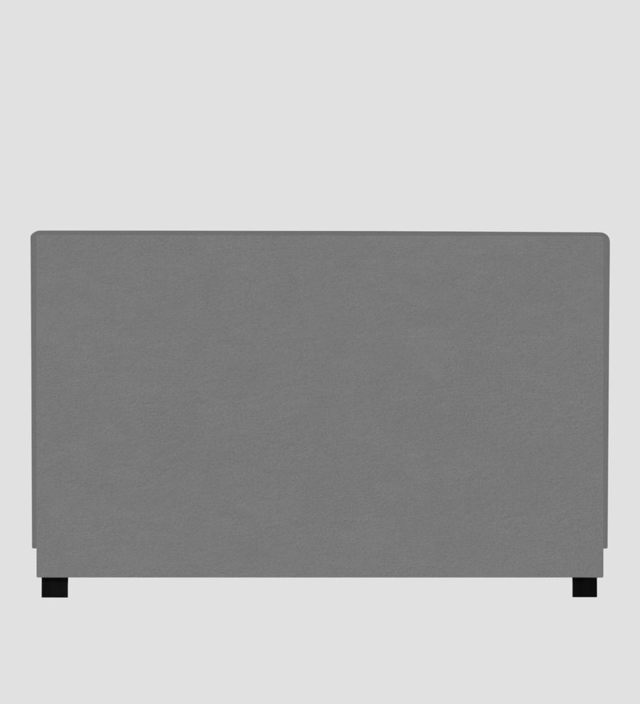Asyra Velvet Upholstered King Size Bed In Light Grey Colour With Box Storage - Febonic Living