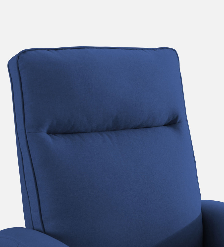Logan Fabric 1 Seater Motorized Recliner In Light Blue Colour - Febonic Living