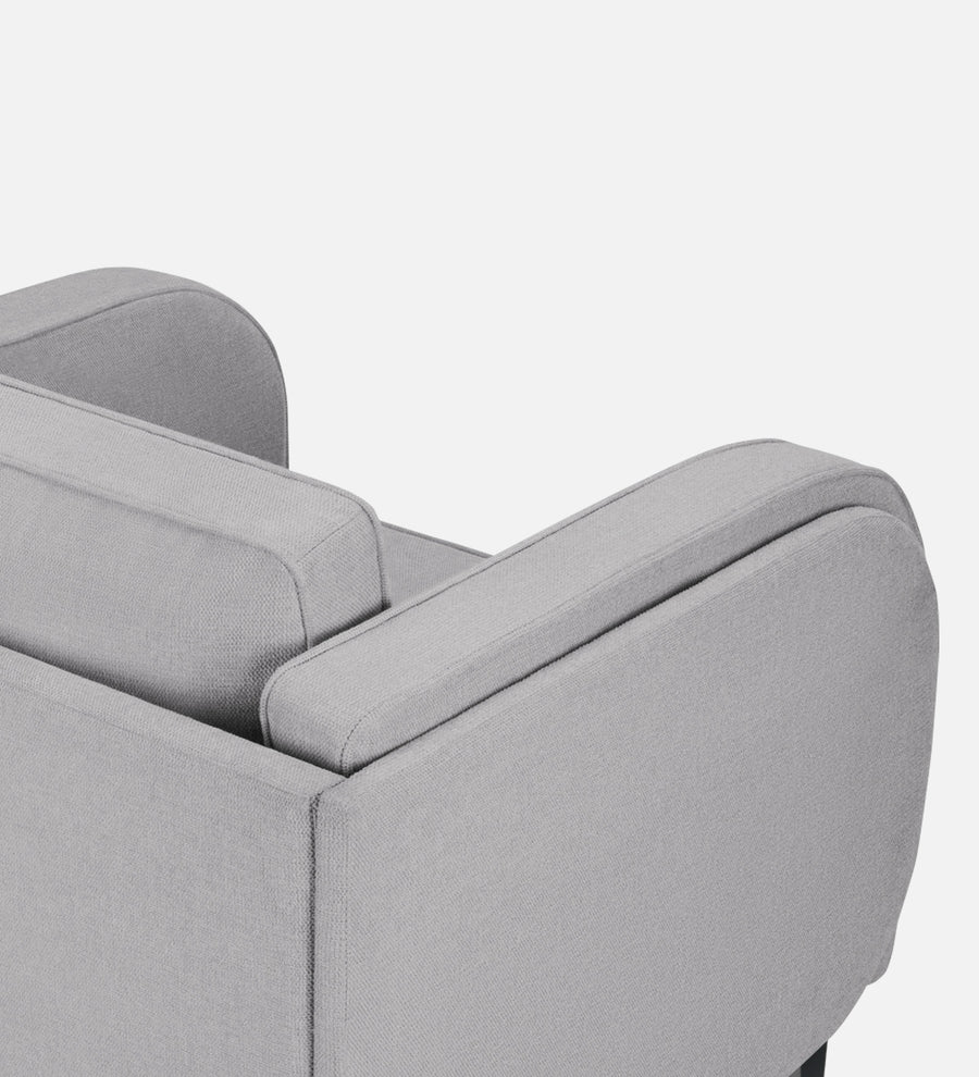 Siddy Fabric 1 Seater Sofa In Lit Grey Colour - Febonic Living
