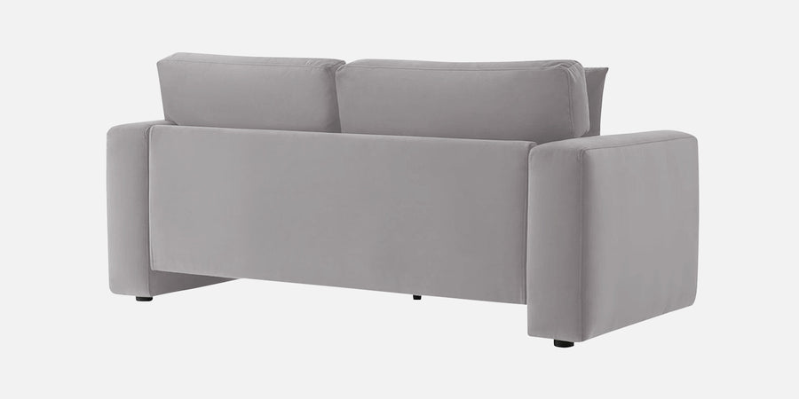 Kosta Velvet 2 Seater Sofa In Concrete Grey Colour - Febonic Living