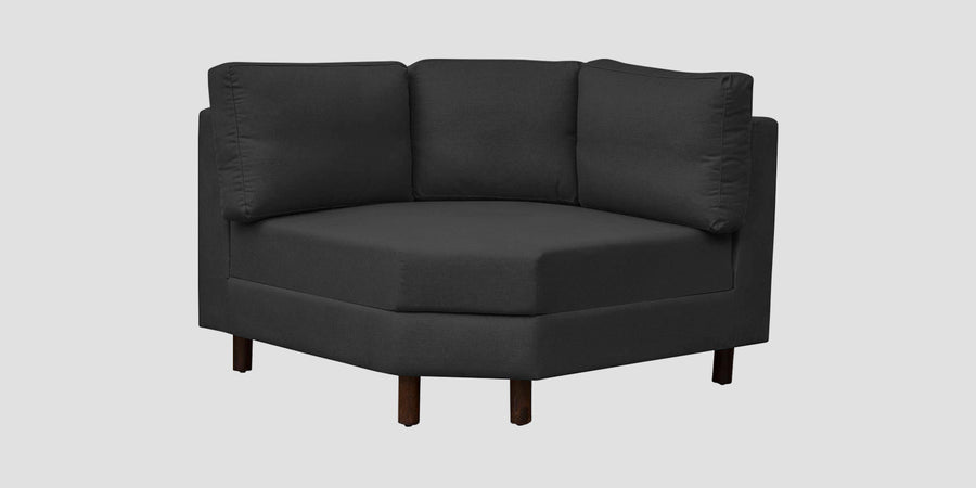 Betty Fabric 6 Seater Rhs Corner Sofa In Stone Grey Colour - Febonic Living