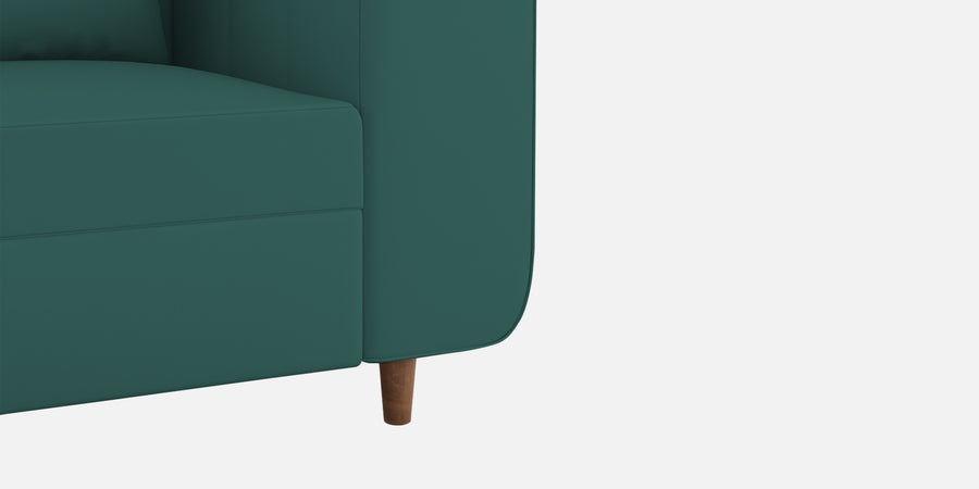Sumo Velvet 3 Seater Sofa In Pine Green Colour - Febonic Living