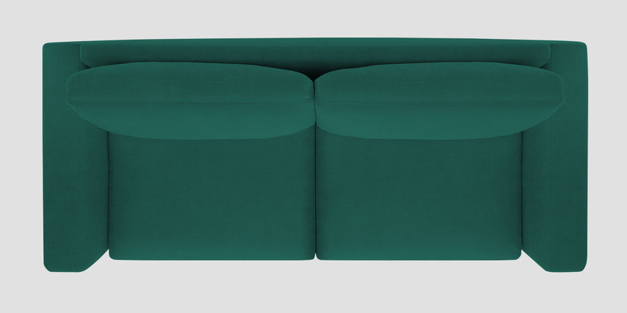 Esha Fabric 2 Seater Sofa In Sage Green Colour - Febonic Living