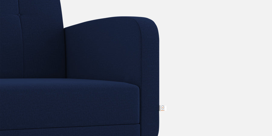 Wiki Velvet 2 Seater Sofa In Indigo Blue Colour - Febonic Living
