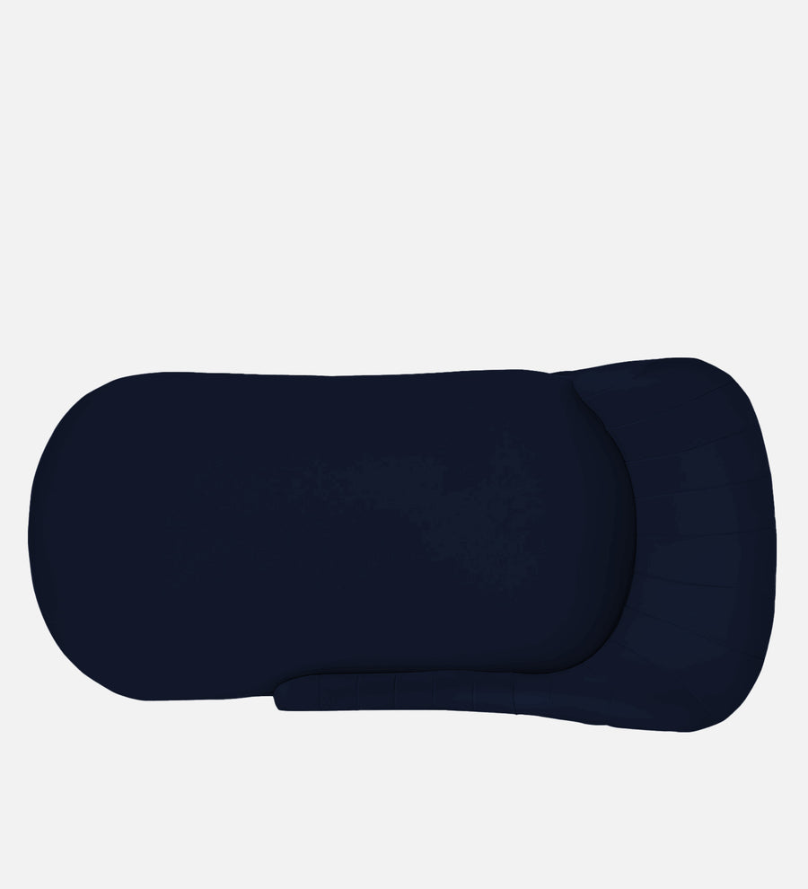 Flora Velvet Lhs Chaise Lounger In Indigo Blue Colour - Febonic Living