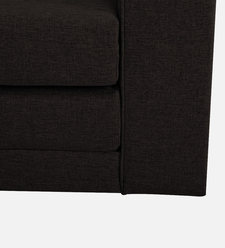 Kenia Fabric 1 Seater Foldable Sofa Cum Bed In Cara Brown Colour - Febonic Living