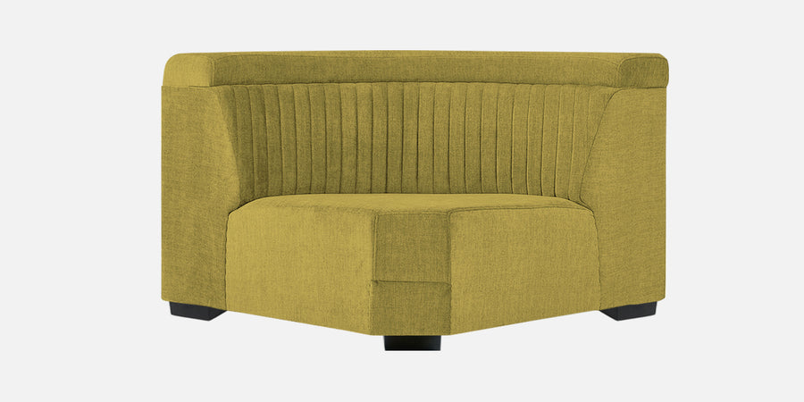 Draco Fabric 6 Seater Corner Sofa In Parrot Green Colour - Febonic Living