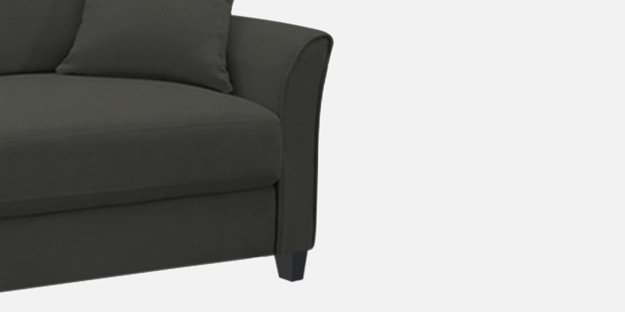 Daroo Velvet 3 Seater Sofa In Hory Grey Colour - Febonic Living