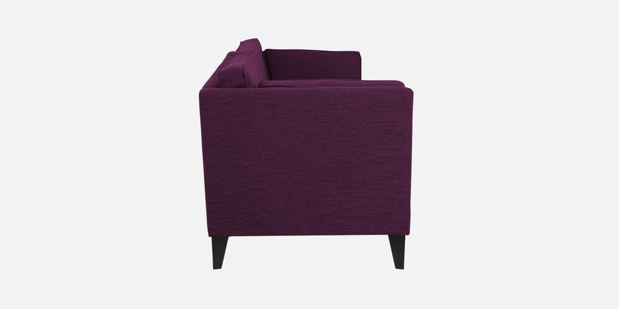 Nigar Fabric 2 Seater Sofa In Greek Purple Colour - Febonic Living