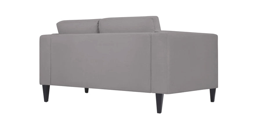 Jasper Velvet 2 Seater Sofa In Concrete Grey Colour - Febonic Living