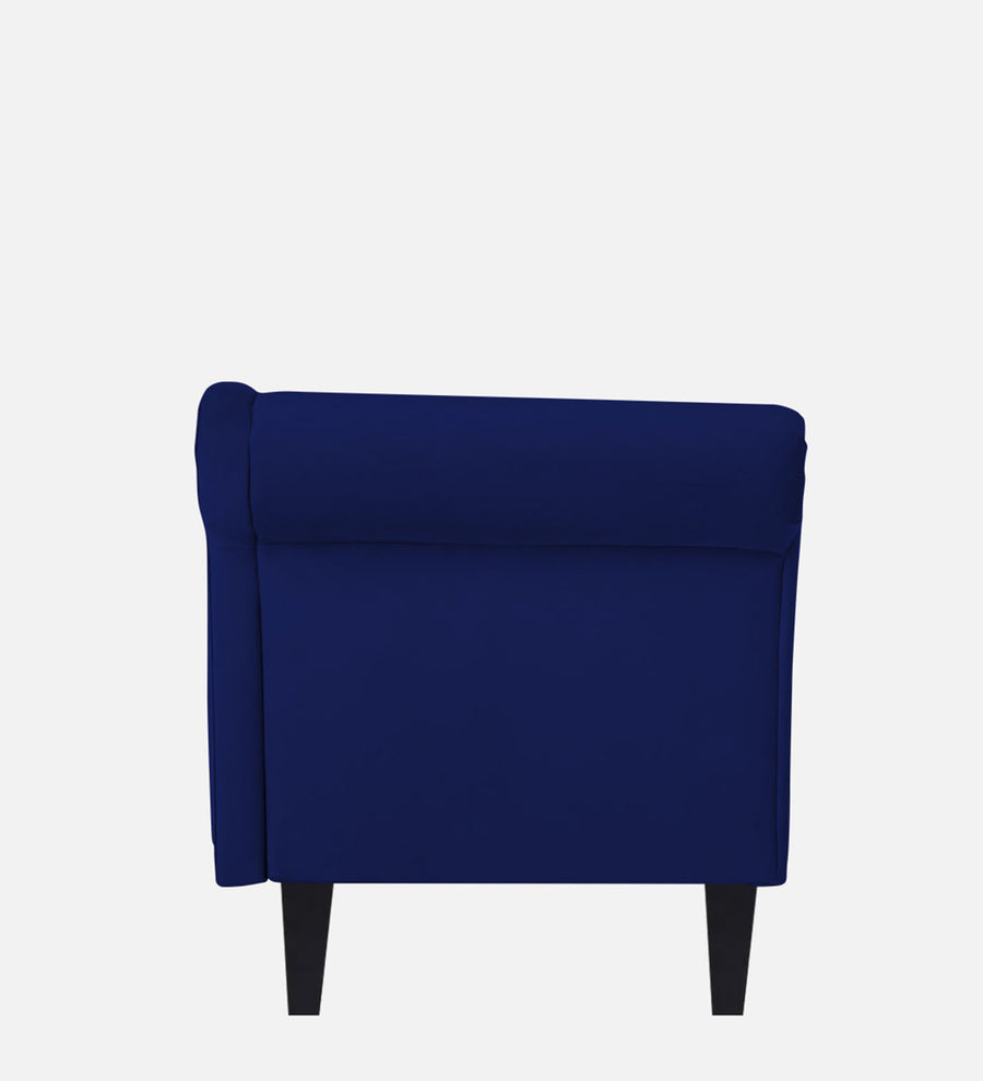 Rana Velvet Rhs Chaise Lounger In Imperial Blue Colour - Febonic Living