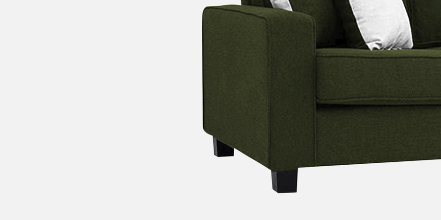 Ladybug Fabric 2 Seater Sofa In Olive Green Colour - Febonic Living
