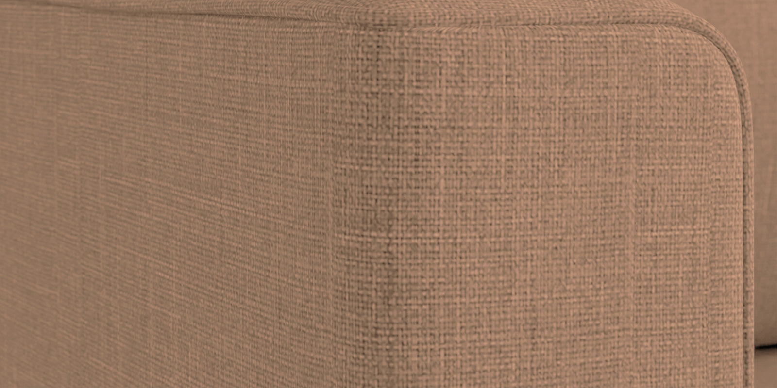 Kenia Fabric 2 Seater Convertible Sofa Cum Bed in Cosmic Beige Colour