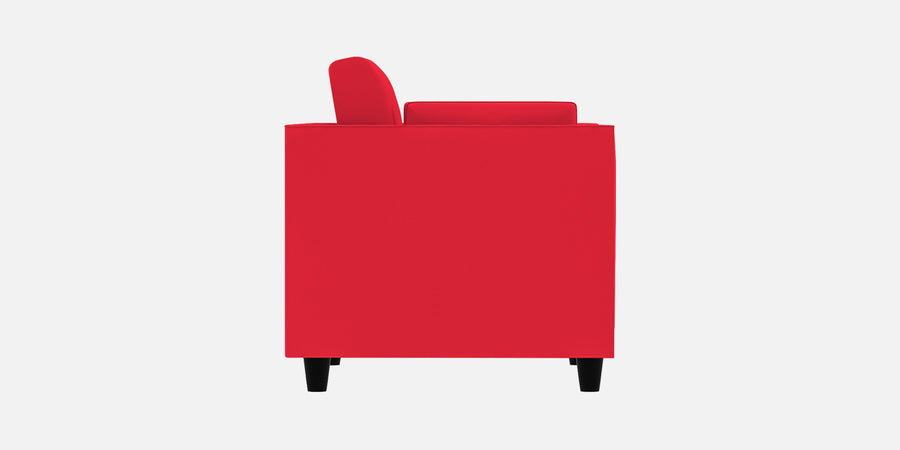 Bristo Velvet 3 Seater Sofa In Ox Blood Maroon Colour With Storage - Febonic Living