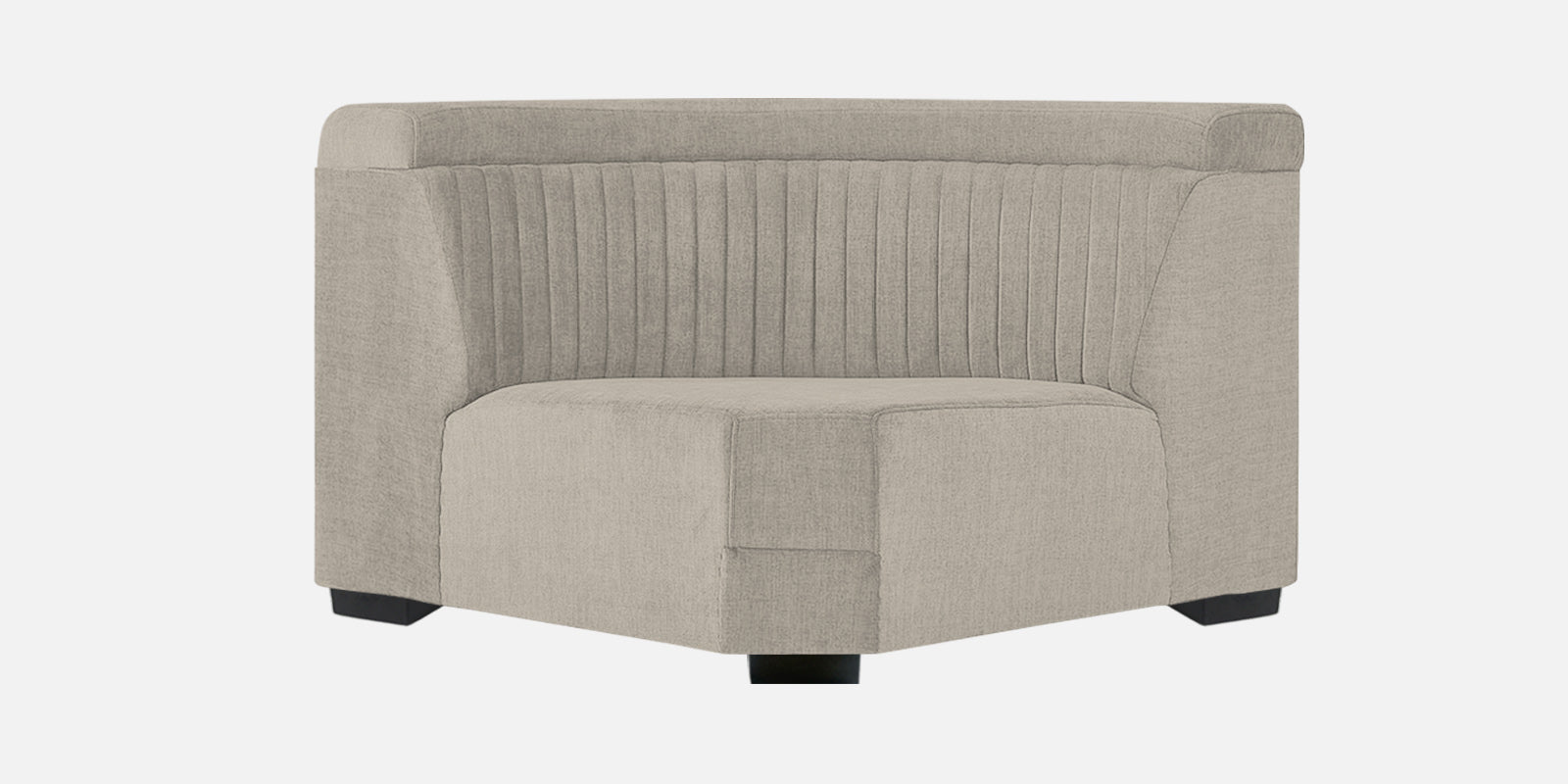 Draco Fabric 6 Seater Corner Sofa In Ash Grey Colour - Febonic Living