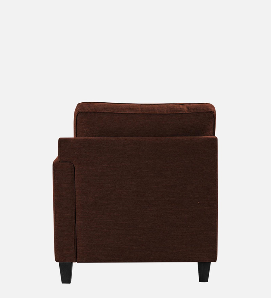 Royee Fabric Rhs Chaise Lounger In Coffee Brown Colour With Storage - Febonic Living