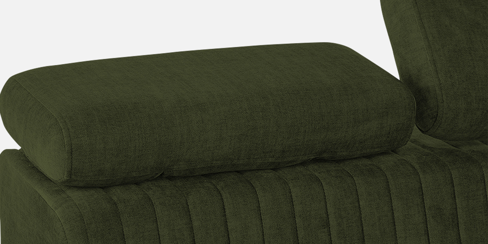 Draco Fabric 2 Seater Sofa In Olive Green Colour