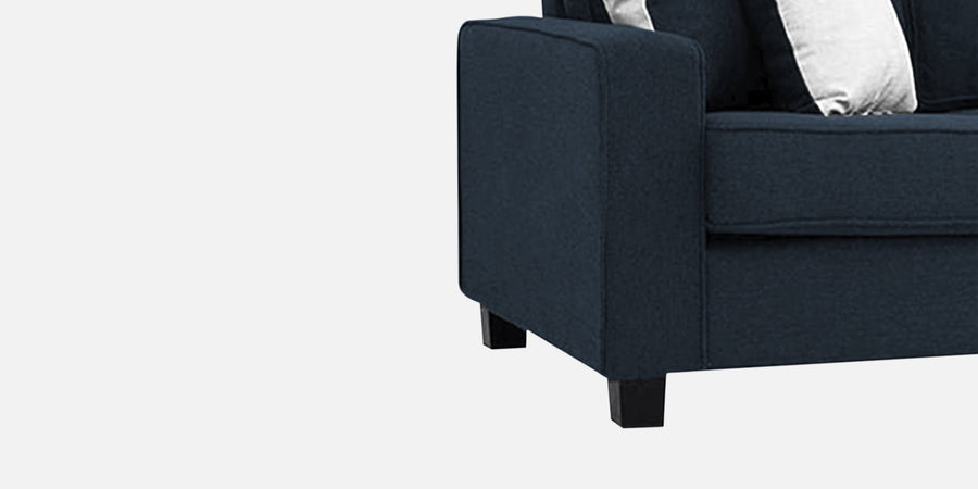 Ladybug Fabric 3 Seater Sofa In Denim Blue Colour - Febonic Living