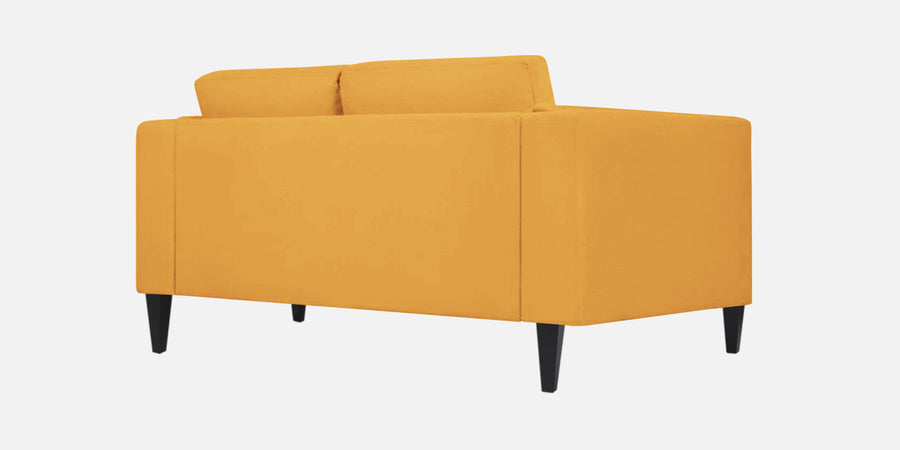 Jasper Velvet 2 Seater Sofa In Turmeric Yellow Colour - Febonic Living