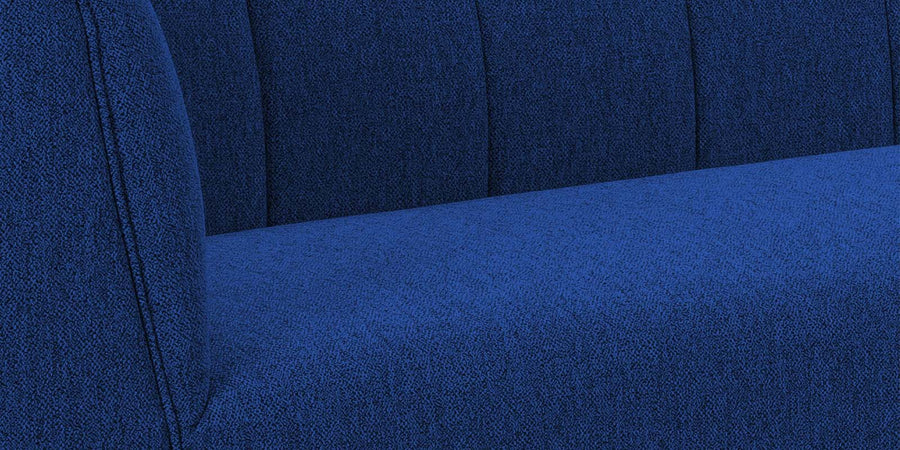 Chastin Fabric 2 Seater Sofa In Royal Blue Colour - Febonic Living