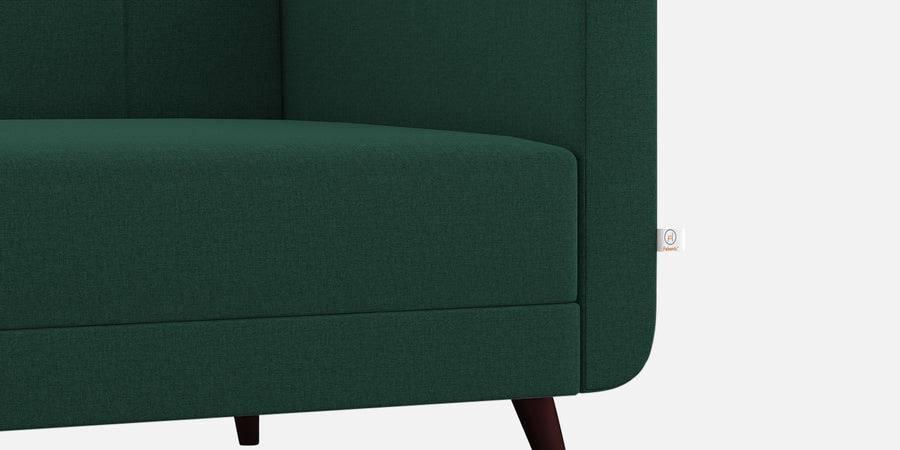 Wiki Velvet 3 Seater Sofa In Forest Green Colour - Febonic Living
