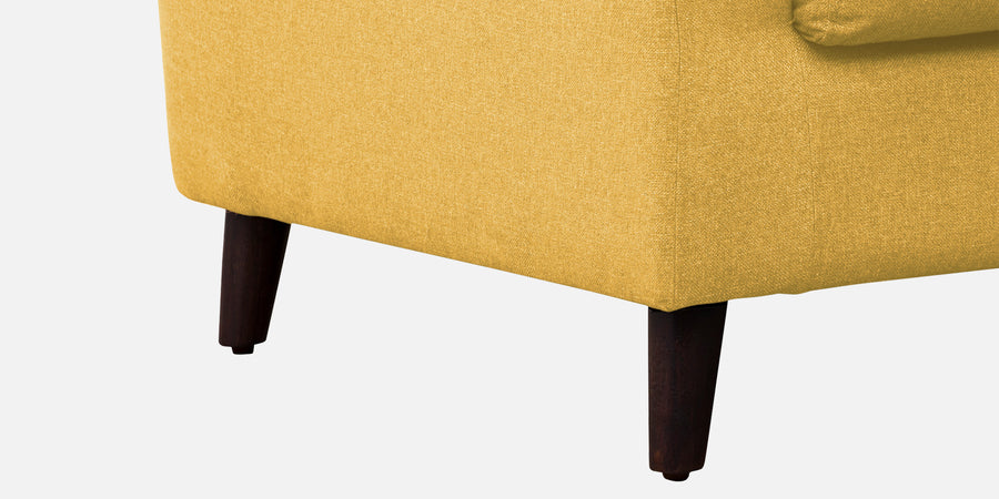 Kevin Fabric 2 Seater Sofa In Bold Yellow Colour - Febonic Living
