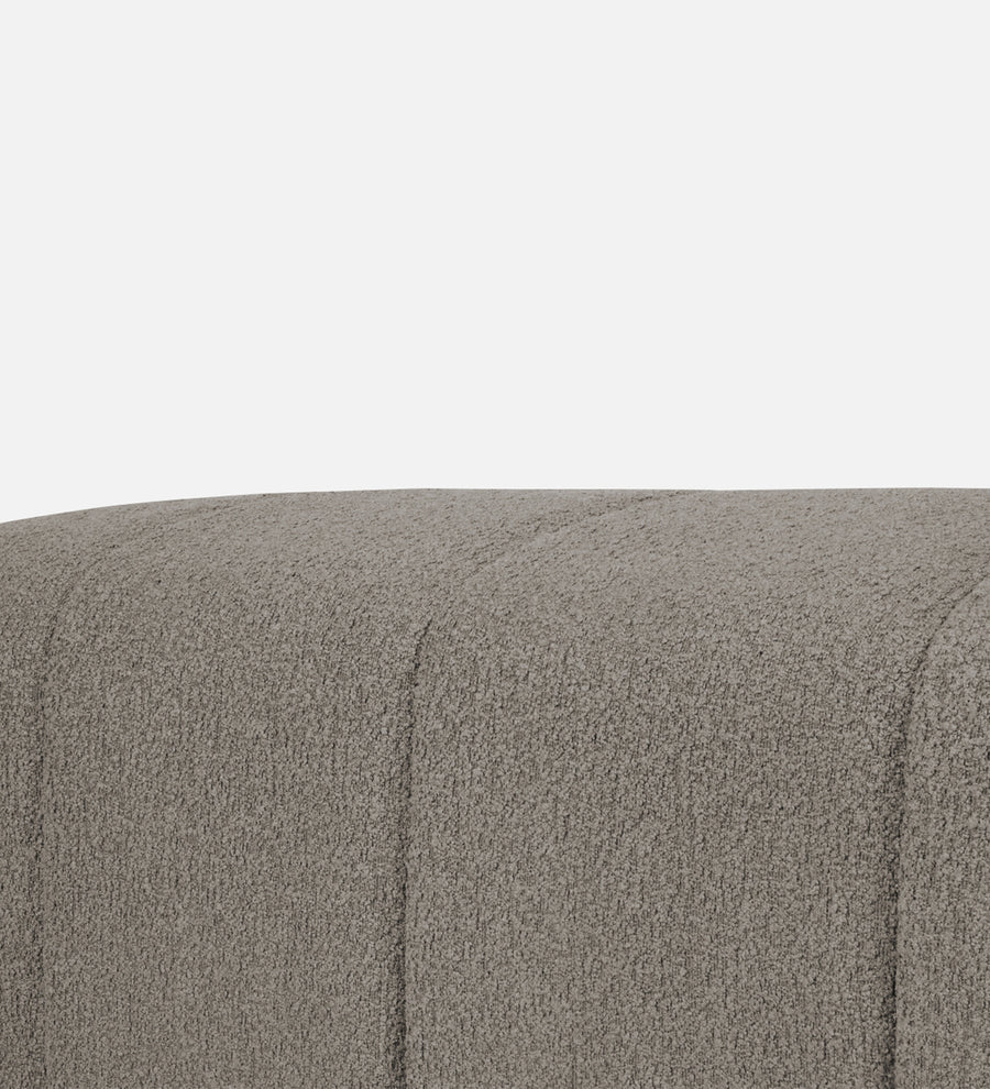 Rexi Boucle Fabric Bench In Cement Beige Colour - Febonic Living