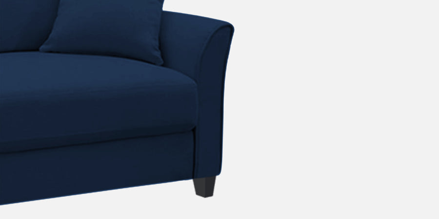 Daroo Velvet 3 Seater Sofa In Imperial Blue Colour - Febonic Living