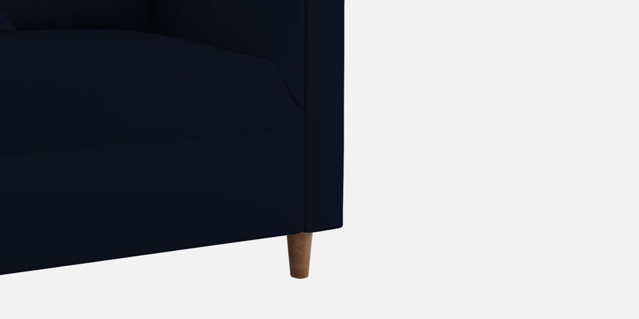 Rubi Velvet 3 Seater Sofa In Dark Blue Colour - Febonic Living