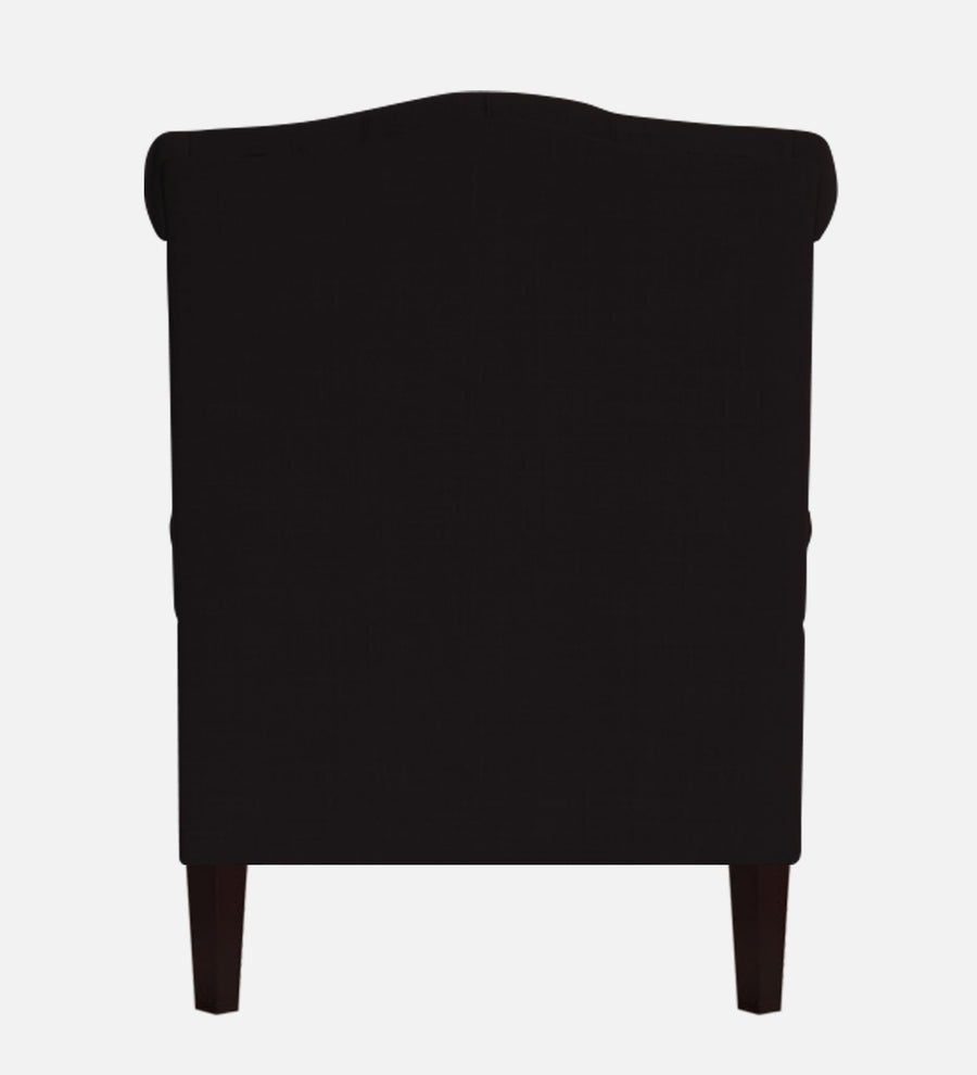 Nottage Fabric Wing Chair In Cara Brown Colour - Febonic Living
