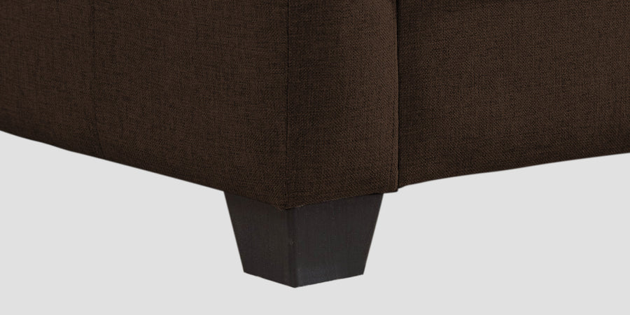 Devo Fabric 3 Seater Sofa In Cidar Brown Colour - Febonic Living