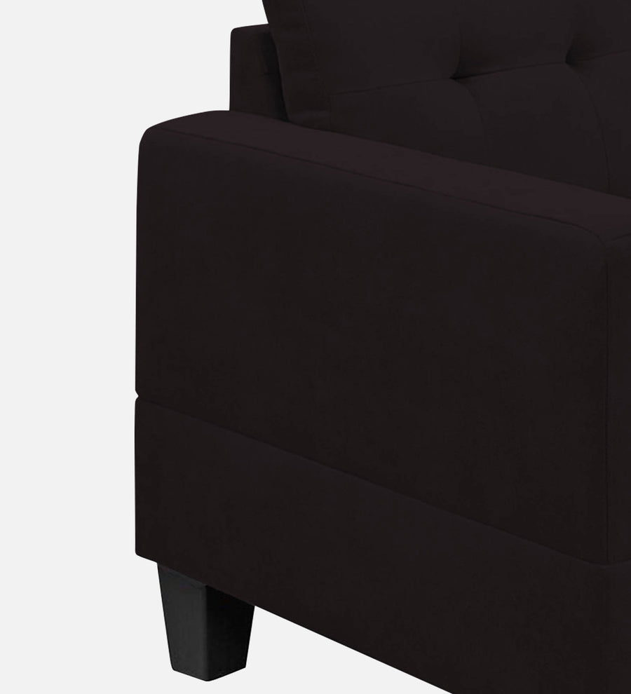 Thomas Fabric 1 Seater Sofa In Cara Brown Colour - Febonic Living