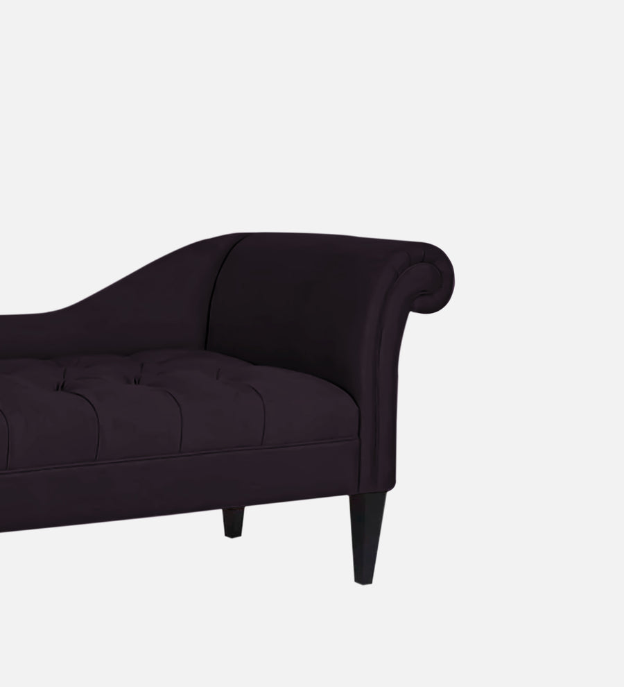 Adria Fabric Lhs Chaise Lounger In Cara Brown Colour - Febonic Living