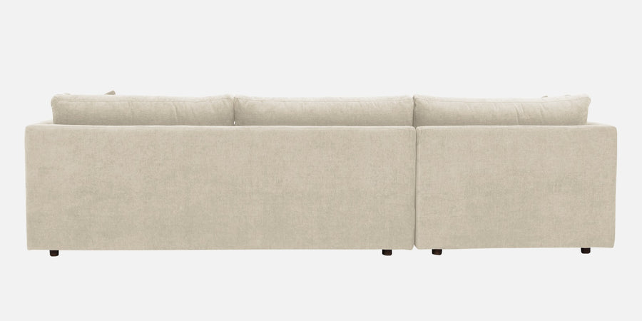 Northern Fabric Rhs Sectional Sofa 3 Lounger In Ivory Beige Colour - Febonic Living