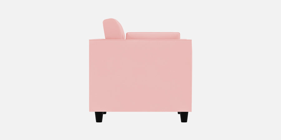Bristo Velvet 2 Seater Sofa In Millennial Pink Colour With Storage - Febonic Living
