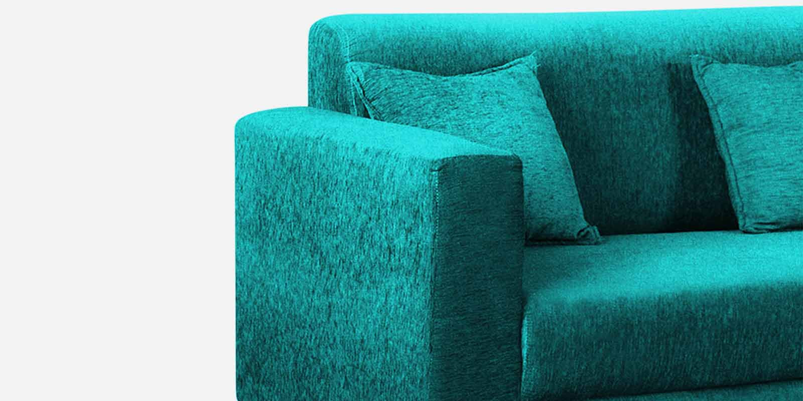 Nebula Fabric 3 Seater Sofa in Sea Green Colour