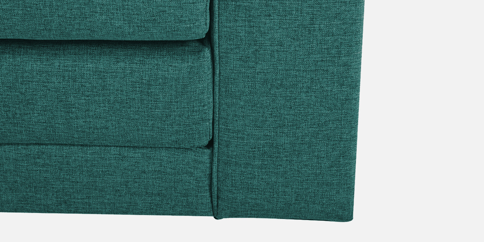 Kenia Fabric 3 Seater Convertible Sofa Cum Bed in Sea Green Colour